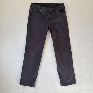 Kuhl Pants Women Sz 14 Gray Klaudette Stretch Mid Rise Hiking Utility‎ Gorpcore